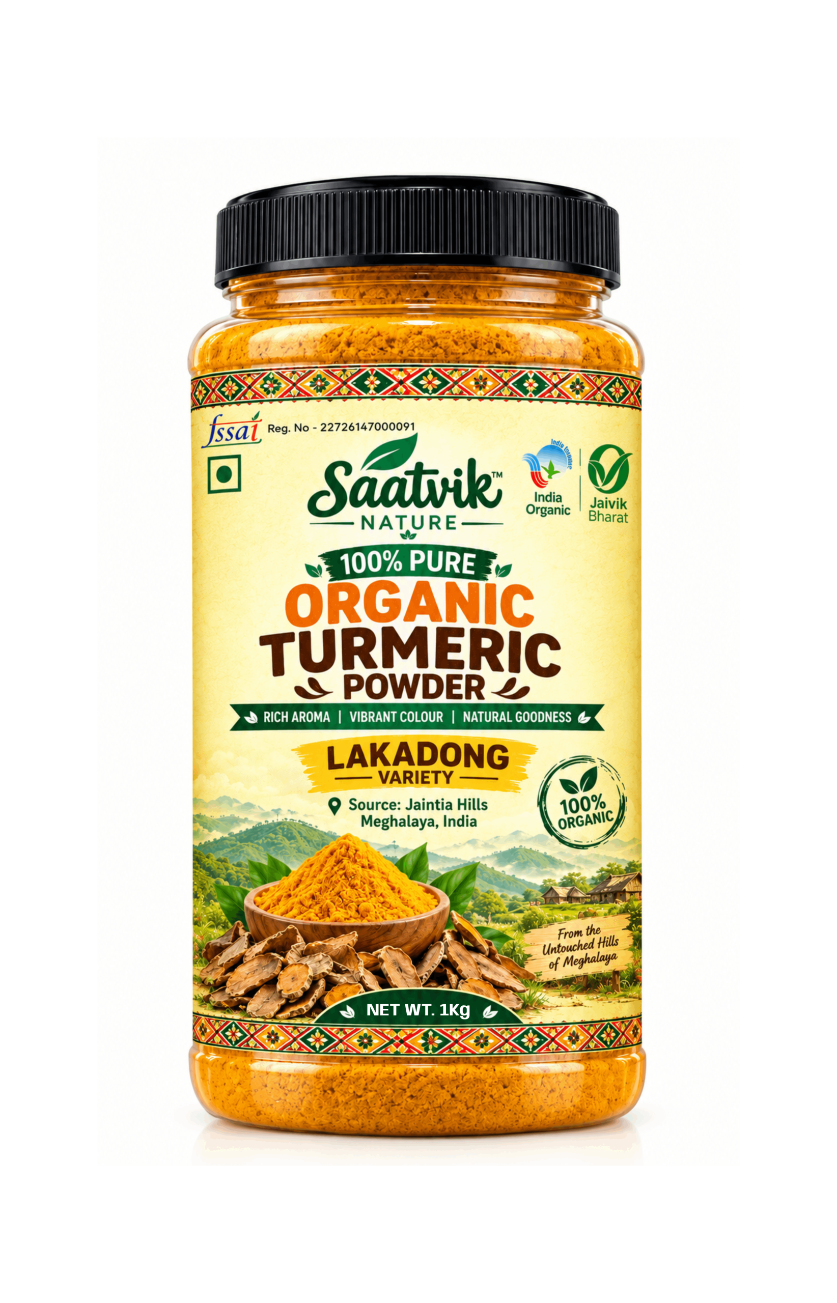 Lakadong-turmeric-Front-1Kg Lakadong-turmeric-Front-1Kg