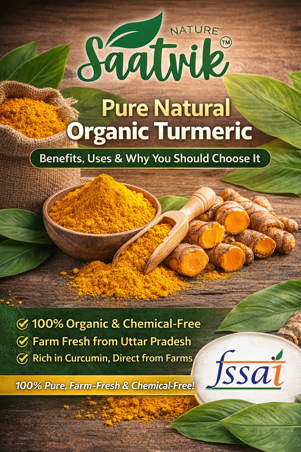 Natural Organic Turmeric