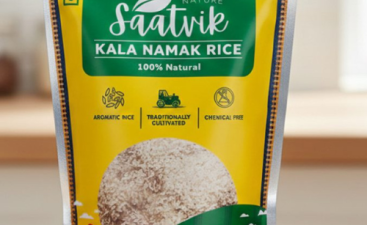 Saatvik kala namak rice