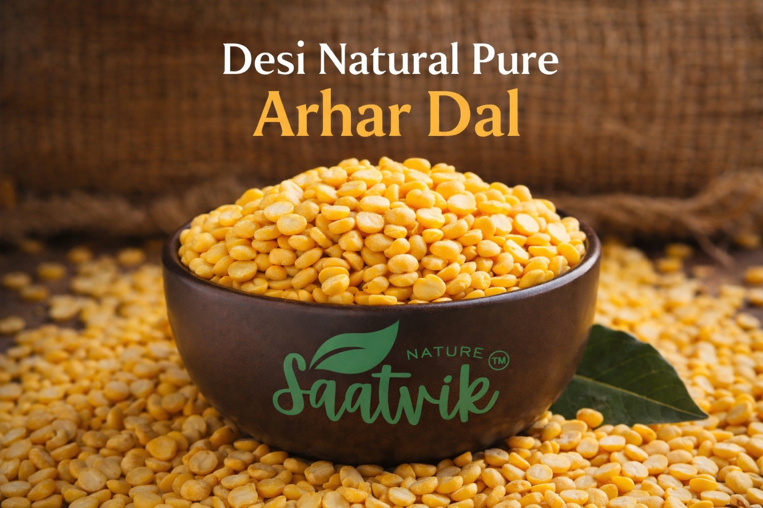 Pure and Natural Desi Arhar Dal