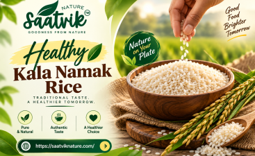 kala namak rice from Saatvik Nature