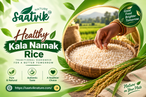 saatvik nature kala namak rice