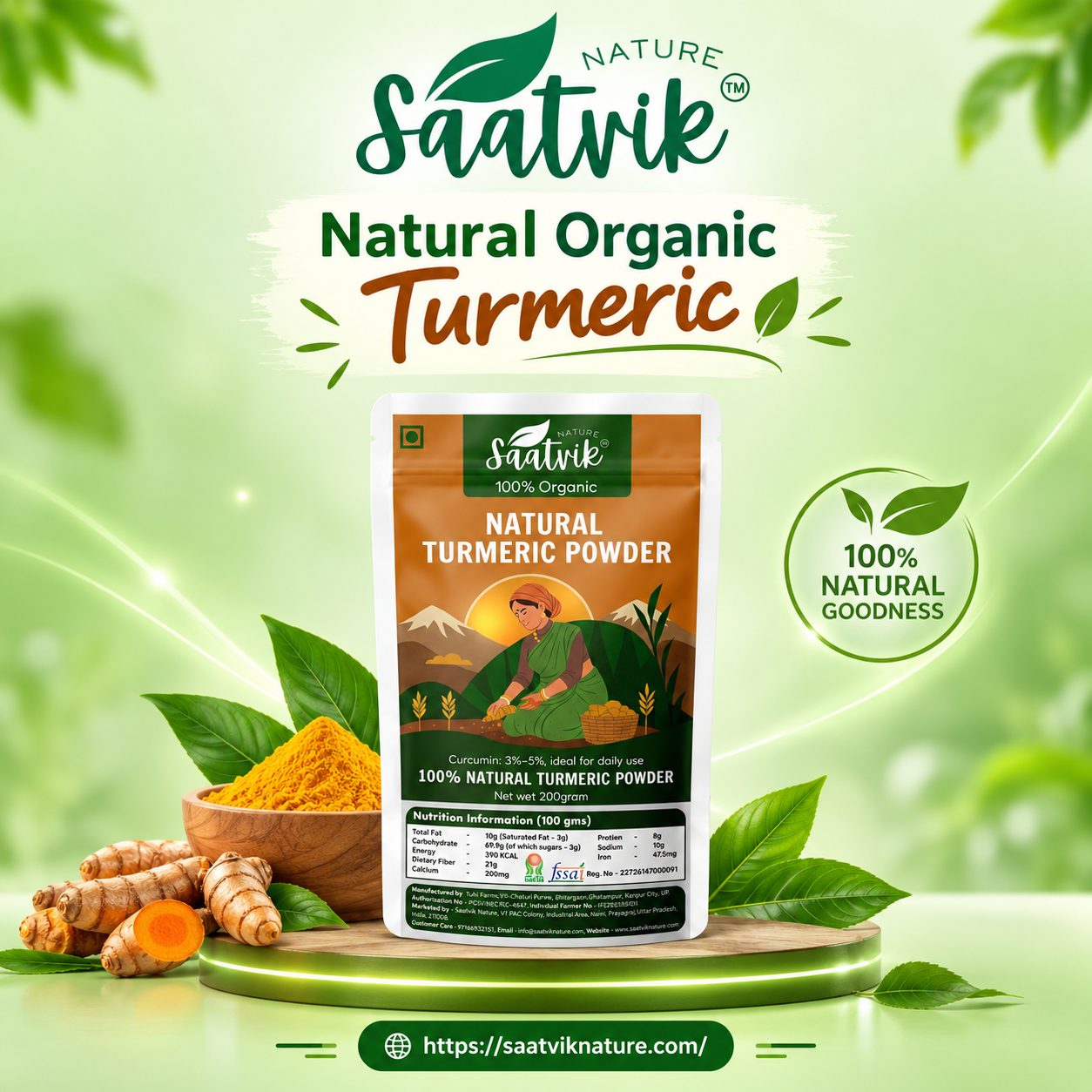 organic natural turmeric