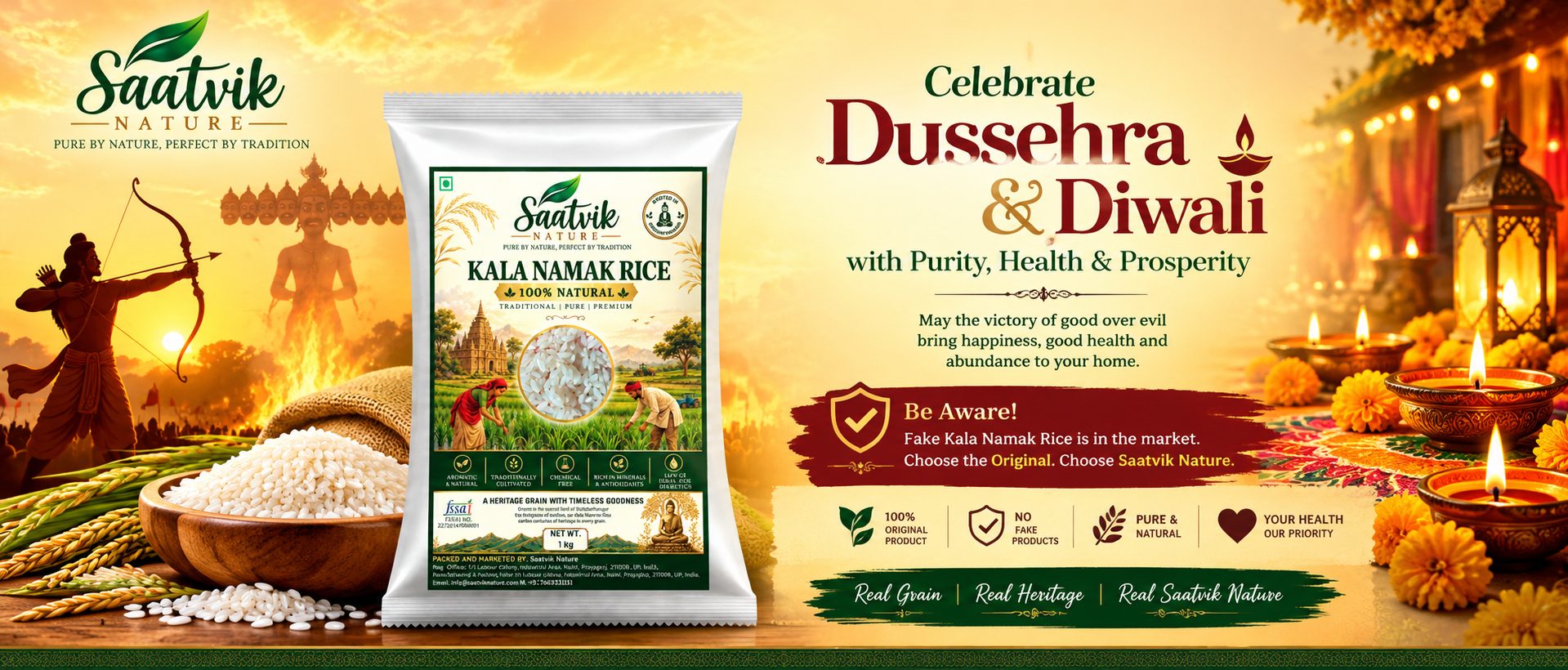 Saatvik Nature Dussehra Diwali Celebration Saatvik Nature Dussehra Diwali Celebration